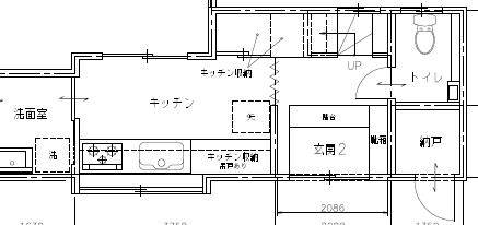 before図面／キッチンまわり