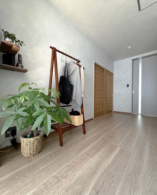 センス良く飾られた観葉植物やインテリア