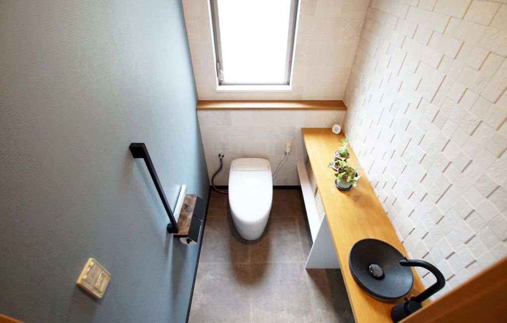 お施主様のセンスが光るトイレ空間