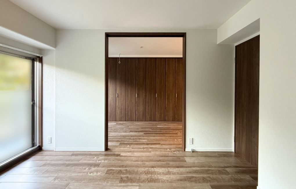 ２つの個室仕様の和室が、おしゃれな洋室に