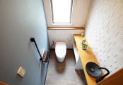 お施主様のセンスが光るトイレ空間