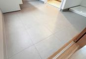 床一面、段差のないフラットな仕上がりに
