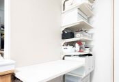 リビングにあるお母様専用の収納兼家事スペース