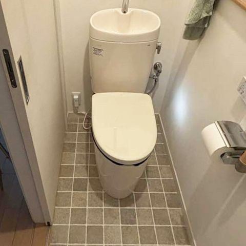 トイレ＋ウォシュレット！人気のトイレリフォーム アイキャッチ画像